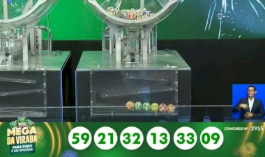 Um bolão de 10  ganhadores da mega da virada  fica  a 383 Km de Marechal Rondon