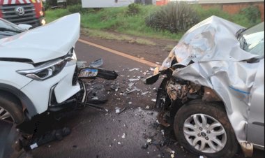 Familiar afirma que cinto de segurança salvou a vida de morador de Nova Santa Rosa em colisão frontal na PR-491