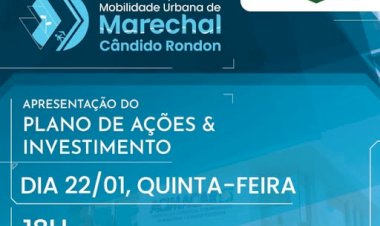Prefeitura realiza audiência pública sobre mobilidade urbana nesta quinta-feira