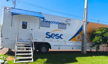 Nova Santa Rosa lança Unidade Móvel OdontoSesc em parceria com o Sistema Fecomércio