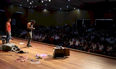 Espetáculo “Manos” mobiliza adolescentes em Nova Santa Rosa e terá nova sessão nesta tarde