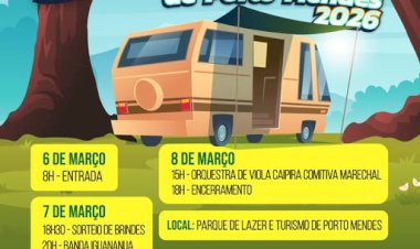 Porto Mendes recebe 5º Encontro de Motorhomes começa amanhã (06) e vai até domingo dia 08