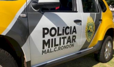 Polícia Militar prende  dois homens no bairro Sol nascente  em Marechal Cândido Rondon