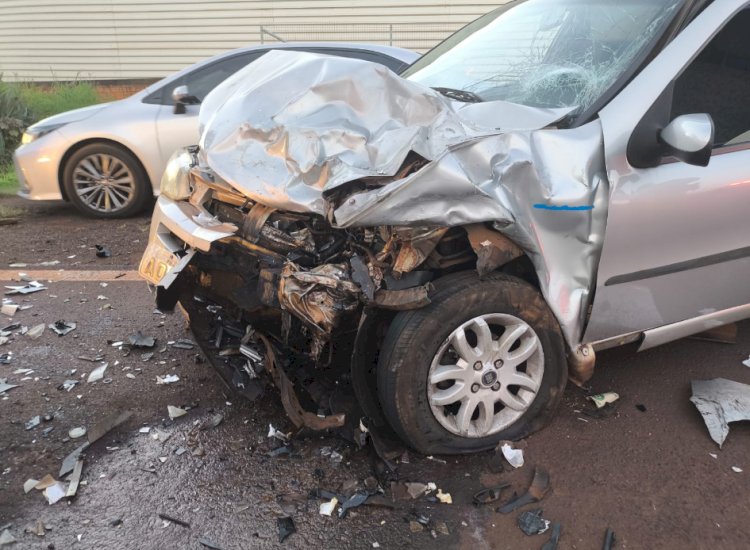 Acidente com morador de Nova Santa Rosa é registrado  proximo ao trevo de Marechal Rondon