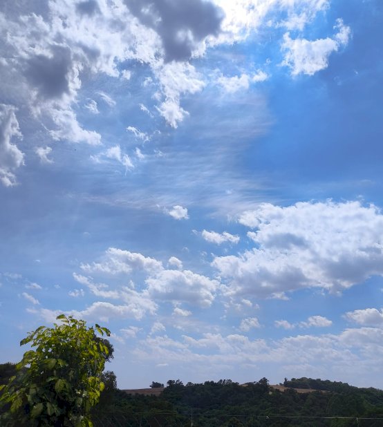 Previsão do tempo: calor intenso e risco de tempestades nos próximos dias em Marechal Cândido Rondon