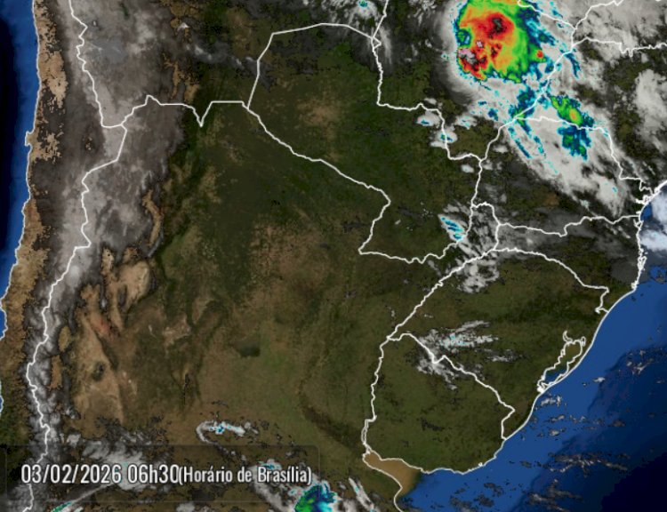 Previsão do tempo até domingo dia 08 na microrregião de Marechal Cândido Rondon