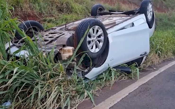 Dois acidentes de transito são registrados na  PR-163