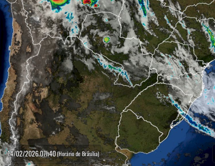 Previsão até quarta: Calor e possibilidade de tempestades marcam o sábado em Marechal Rondon