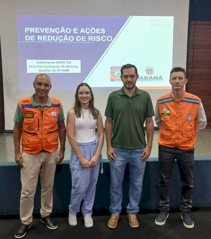 Defesa Civil de Marechal Rondon participa de workshop de atualização em Toledo