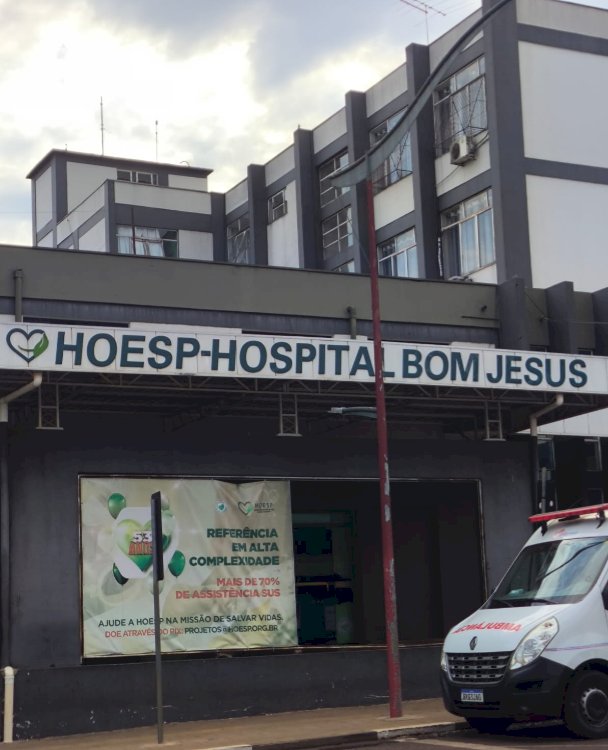 Homem com atitude suspeita invade área restrita de hospital em Toledo; caso não envolveu tentativa de sequestro