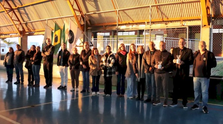 Autoridades municipais participam de solenidade no Colégio Estadual Cívico-Militar Marechal Rondon