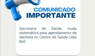 Secretaria de Saúde muda sistemática para agendamento de dentista no Centro de Saúde Lídia Boll