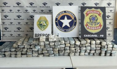 BPFRON, PF e Receita Federal prendem duas mulheres e apreendem adolescente com 83,5 kg de maconha em Toledo
