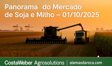 Panorama do Mercado de Soja e Milho em 01/10/2025