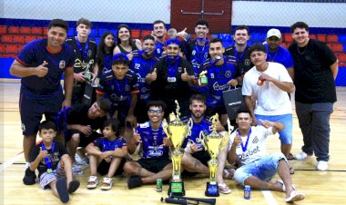 Definidas as equipes campeãs do Campeonato Municipal de Futsal