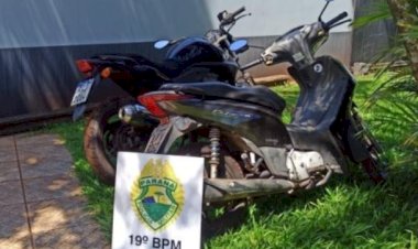 Polícia Militar recupera duas motocicletas furtadas durante patrulhamento na zona rural de Mercedes