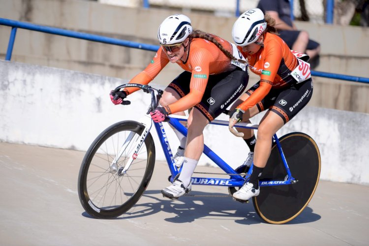 Maria Tereza Müller enche o pescoço de medalhas na Taça Brasil de Pista 2025