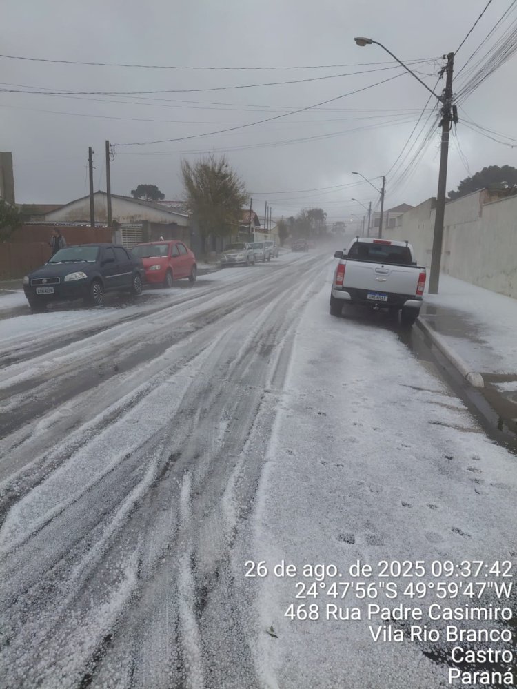 FENÔMENO  CLIMATICO REGISTRADO EM CASTRO É CONHECIDO  COMO 