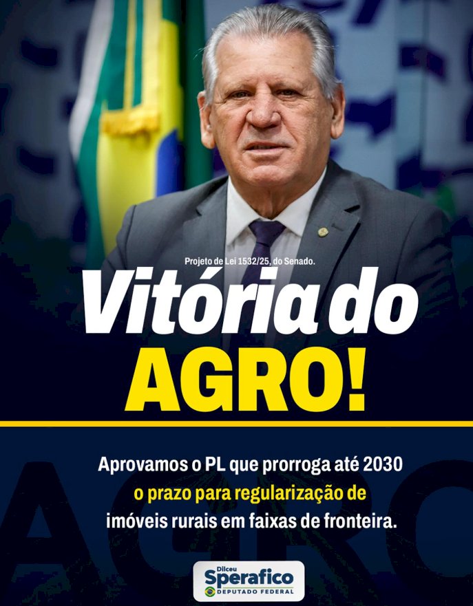 Prorrogado o prazo para regularização de imóveis em faixa de fronteira