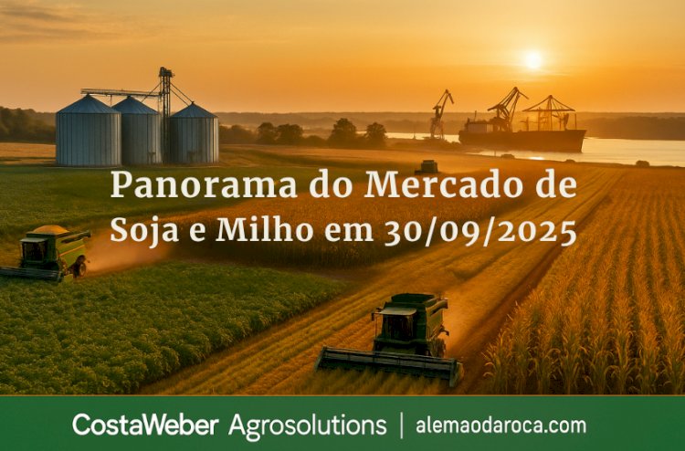Panorama do Mercado de Soja e Milho em 30/09/2025
