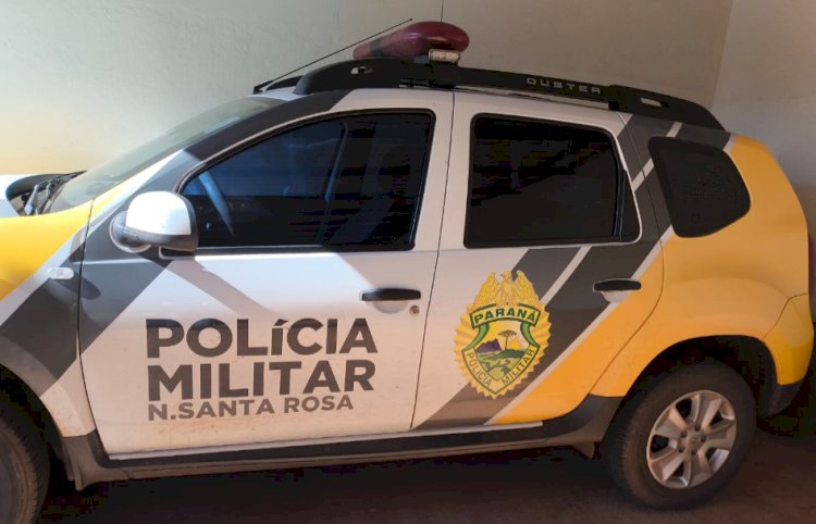 Filho causa danos em residência e ameaça se matar após discussão familiar em Nova Santa Rosa