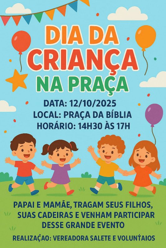 DIA DAS CRIANÇAS: ótica Davisão  com 50