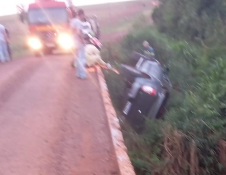 Motorista morre após veículo cair de ponte no interior de Palotina