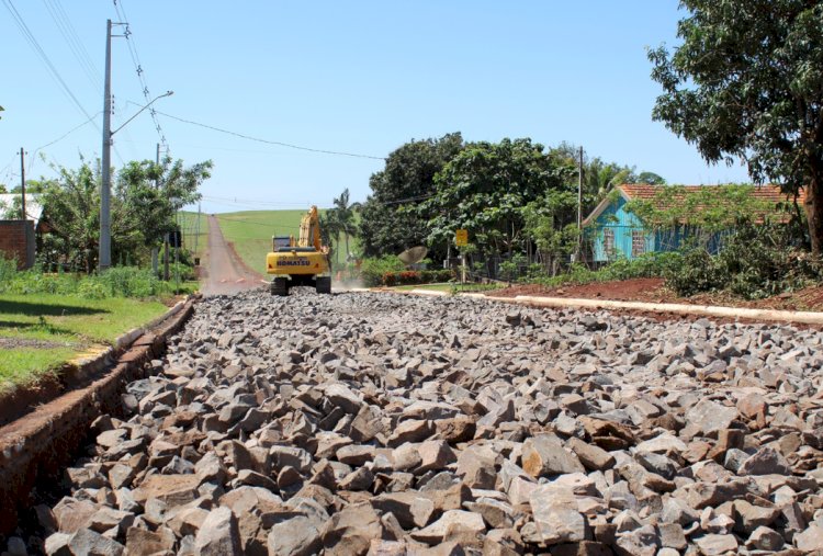 Revitalização das principais ruas de Três Irmãs avança em Mercedes