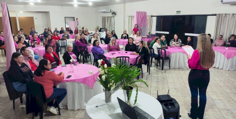 1º Encontro Superar reúne mulheres em momento de aprendizado e acolhimento em Nova Santa Rosa