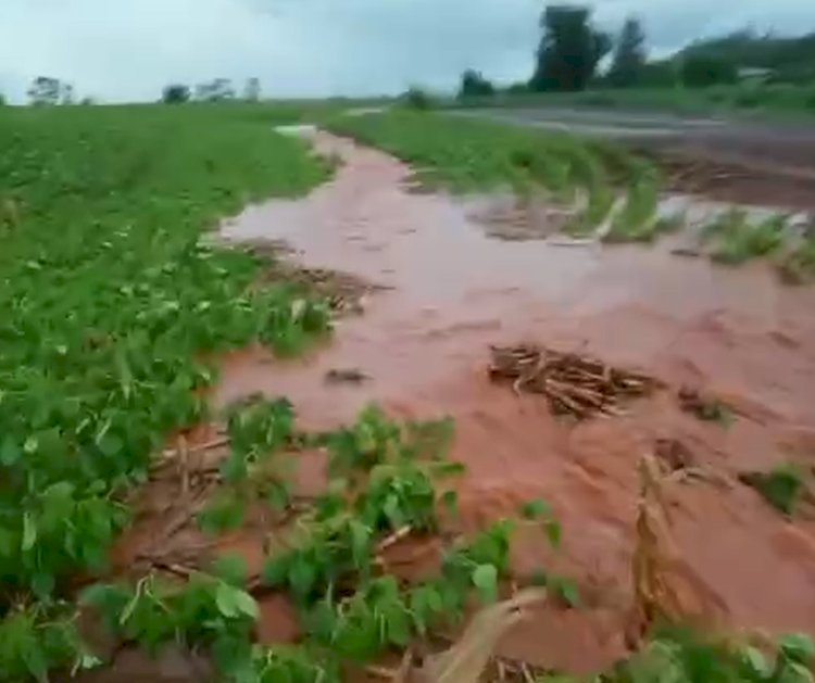 Fotos mostram os estragos causados pelo temporal em Marechal Rondon e região