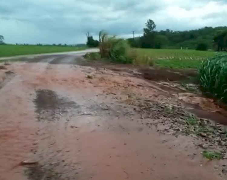 Fotos mostram os estragos causados pelo temporal em Marechal Rondon e região