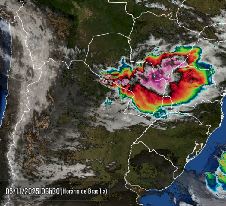 Previsão confirmada: chuva hoje (05) amanhã e sexta na microrregião de Marechal Rondon