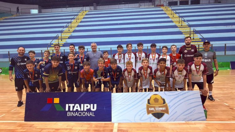 Definidos três times campeões da Copa Karl Schmidt 2025