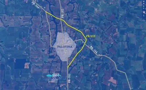 Trecho do contorno viário de Palotina é liberado provisoriamente para reduzir impacto da interdição na PR-272