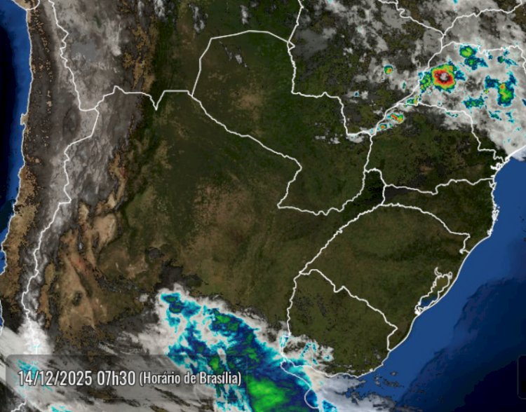 Domingo será de tempo instável e risco de tempestades na Microrregião de Marechal Cândido Rondon
