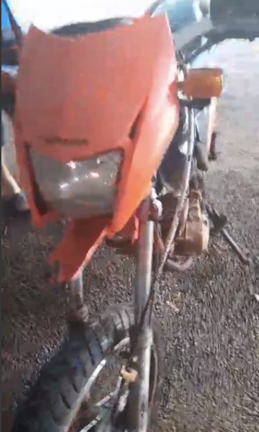 Acidente no interior de Nova Santa Rosa deixa motociclista