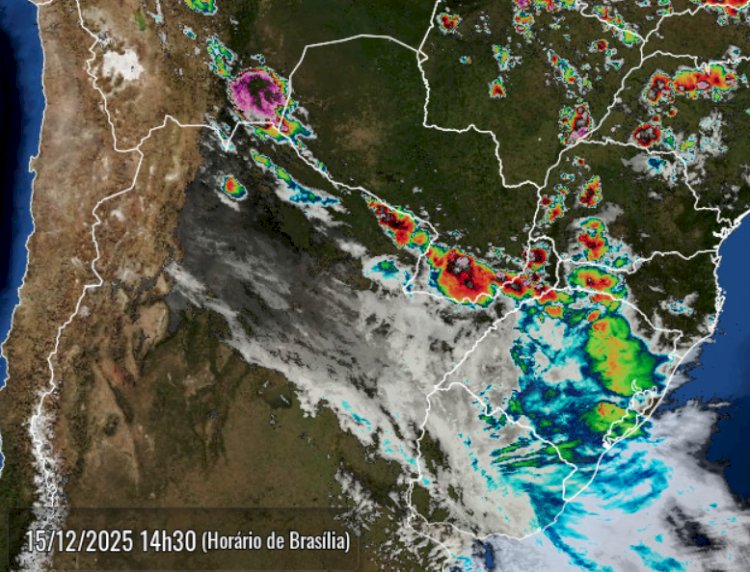 Previsão do tempo indica tempestades nesta segunda-feira (15) na microrregião de  Marechal  Rondon